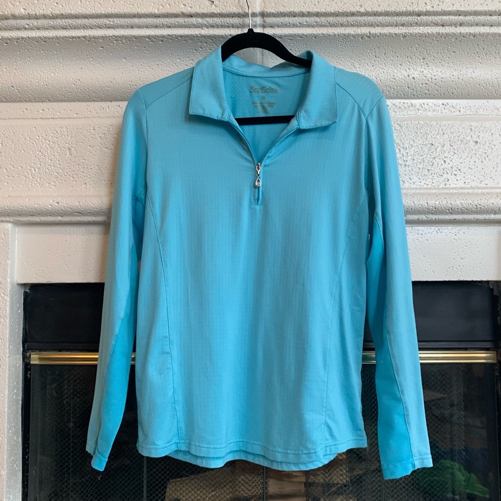 Quarter Zip workout top